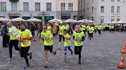 Der Tallinn-Marathon ist eine der größten Sportveranstaltungen im Baltikum. Der Tallinn-Marathon ist eine der größten Sportveranstaltungen im Baltikum.