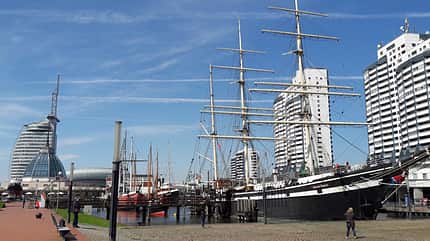 Maritime Kulisse in Bremerhaven Maritime Kulisse in Bremerhaven