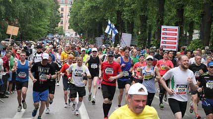 Stockholm-Marathon Stadt 2013