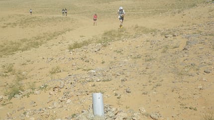 Die Strecke des Sahara-Marathon Die Strecke des Sahara-Marathon