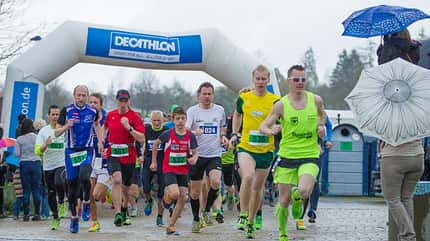 Start beim Lichtenwalder Halbmarathon