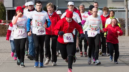 Welt-Down-Syndrom-Tag Marathon Fürth