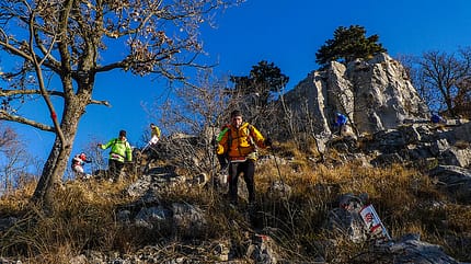 Die Streckenführung bei der Corsa della Bora ist anspruchsvoll. Die Streckenführung bei der Corsa della Bora ist anspruchsvoll.