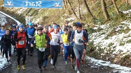 Start zum Crosslauf Meerhardt Extreme bei Gummersbach Start zum Crosslauf Meerhardt Extreme bei Gummersbach
