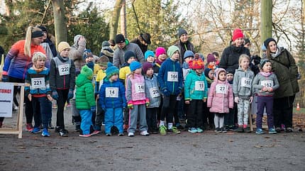 Start der Kinder beim Berliner Nikolauslauf