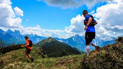 Abwechslungsreiche Berglandschaften beim Dolomiti Extreme Trail