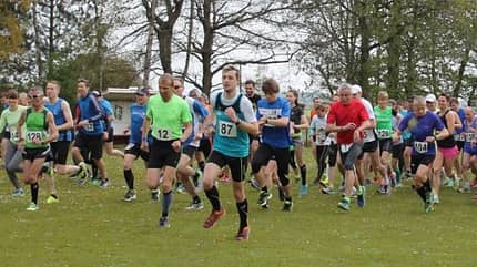 Hohburger Steinbruchlauf: Start zum Hauptlauf Hohburger Steinbruchlauf: Start zum Hauptlauf