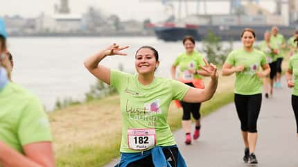 Der Frauenlauf in Ludwigshafen geht direkt am Ufer des Rheins entlang 2 Der Frauenlauf in Ludwigshafen geht direkt am Ufer des Rheins entlang 2