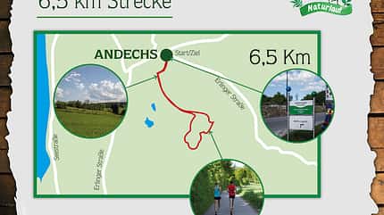 Andechser Naturlauf 2017 Streckenbeschreibung 6,5 km Andechser Naturlauf 2017 Streckenbeschreibung 6,5 km