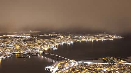 Polar Night Halfmarathon Tromsö 2018 bei Nacht Polar Night Halfmarathon Tromsö 2018 bei Nacht