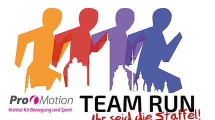 Ihr seid die Staffel! ist das Motto des Leipziger Team Run.