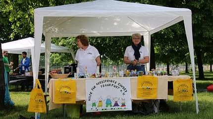 Spenden sammeln für den guten Zweck beim Charity Walk & Run Frankfurt