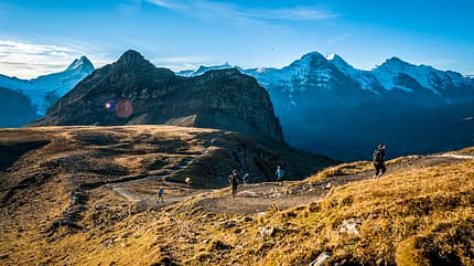 Eiger Ultra Trail Grindelwald Schlussanstieg Faulhorn