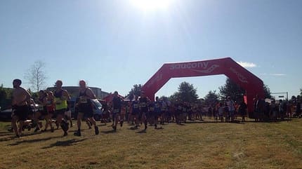 Start zum Max Buddels Fun-Lauf