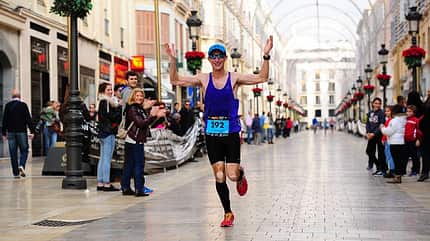 Beim Marathon in Málaga herrschen auch im Dezember milde Temperaturen. Beim Marathon in Málaga herrschen auch im Dezember milde Temperaturen.