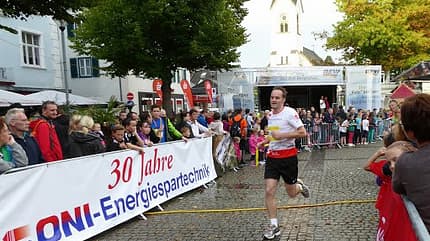 Zieleinlauf beim Wipperfürther Stadtlauf Zieleinlauf beim Wipperfürther Stadtlauf