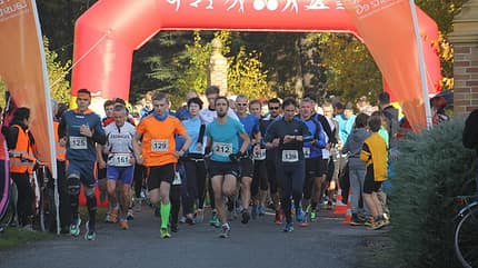 Start zum Ritter-Wormlitz-Lauf in Großräschen