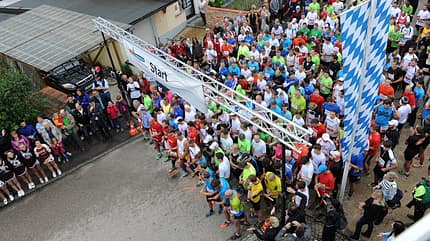 Start des Regensburger Landkreislaufes im Jahr 2014