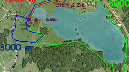 Volkslauf um den Seehamer See Volkslauf um den Seehamer See