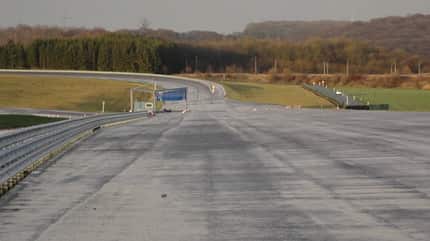 Zielgerade beim Goodyear Circuit Run Zielgerade beim Goodyear Circuit Run