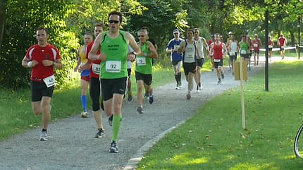 Brunnenfestlauf Bad Waldsee - Teilweise Laufen im Schatten