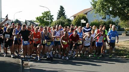 Start zum Wannkopflauf in Echzell