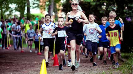 Der Bambinilauf für Kinder findet parallel zum Spendenlauf Mittweida statt.