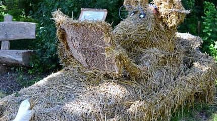 Strohfigurenultralauf Laboe Lesemaus