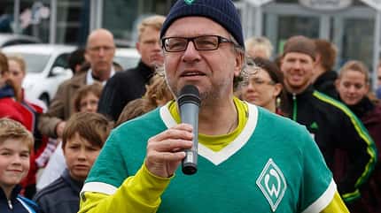 Auch Stolli (Stadionsprecher Werder Bremen) engagiert sich für den Achimer Inklusionslauf Auch Stolli (Stadionsprecher Werder Bremen) engagiert sich für den Achimer Inklusionslauf