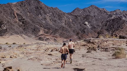 Brooks Runs Namibia