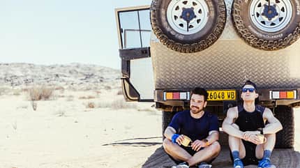 Brooks Runs Namibia