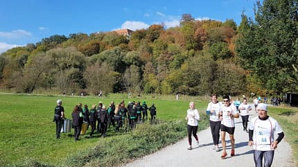 Samba beim Lebenslauf Freising 2018 Samba beim Lebenslauf Freising 2018