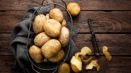 Kartoffeln sollten dunkel und kühl gelagert werden