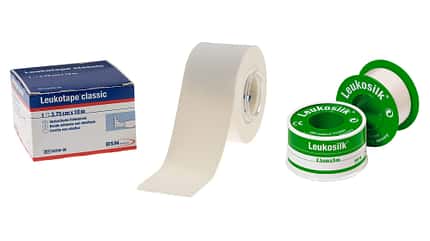 Pflaster: Leukotape und Leukosilk Pflaster: Leukotape und Leukosilk