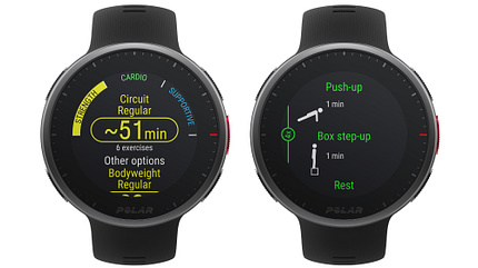 Polar Vantage V2, Fitnesstest