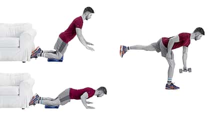 Nordic Hamstring und einbeiniges Kreuzheben