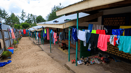 Trainingscamp in Kapsait, Kenia