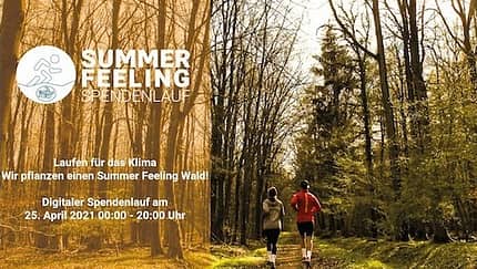 Laufen für das Klima - Wir pflanzen einen Summer Feeling Wald