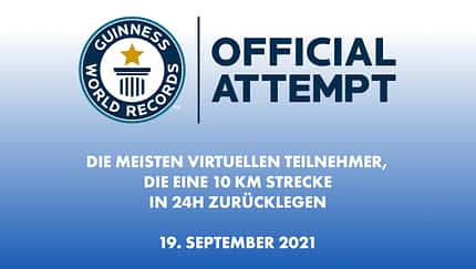Guiness World Record Attempt Virtual Run