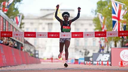 London-Siegerin Joyciline Jepkosgei im Porträt