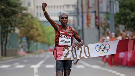 Eliud Kipchoge in Tokyo 2020