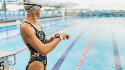 Schwimmen im Triathlon-Training