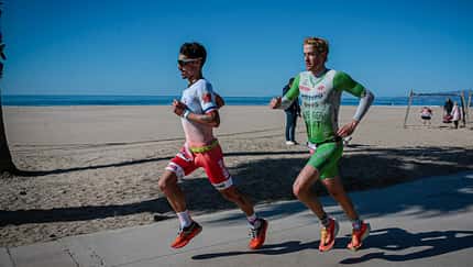Zu kalt zum Schwimmen: Aus Triathlon wird Duathlon