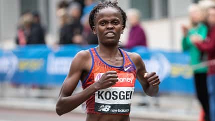 Brigid Kosgei trifft auf starke Konkurrenz