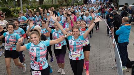 Rund 1.700 Läuferinnen beim Mannheimer Frauenlauf