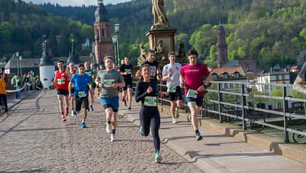 Läufer beim Heidelberg-Halbmarathon 2023