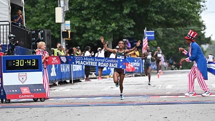 Senbere Teferi verschenkt Sieg in Atlanta