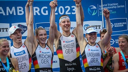Goldenes Triathlon-Wochenende für Deutschland