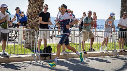 Jan Frodeno bei der Ironman-WM Nizza 2023