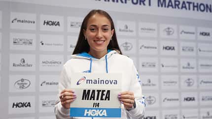 Matea Parlov Kostro beim Frankfurt-Marathon 2023